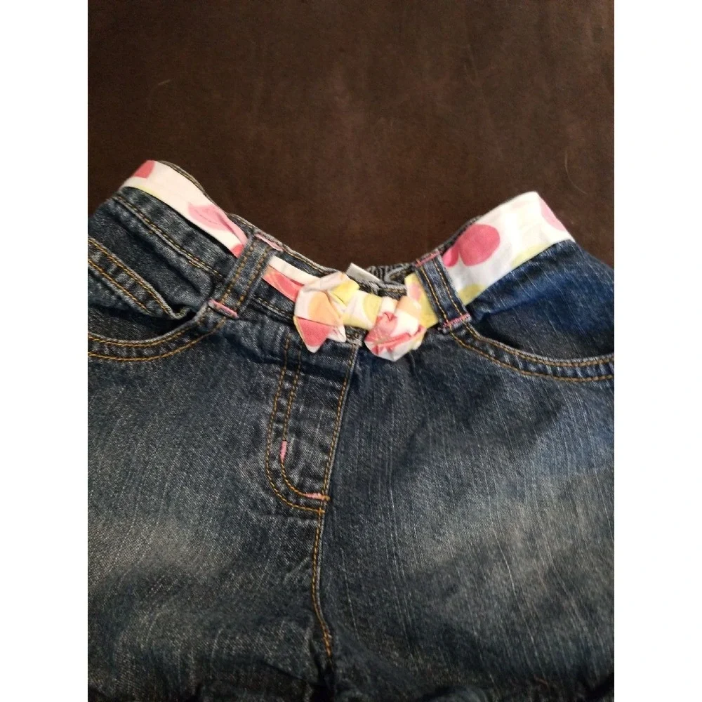 Gymboree jean shorts 5t social‎ butterfly